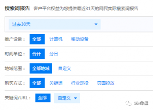 厚昌竞价托管提供搜索词报告
